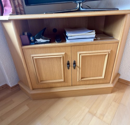 Eckschrank holz - holz, /