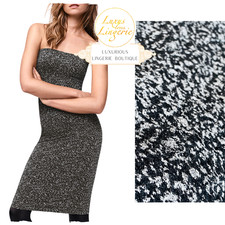 CLUSTER DRESS by Wolford XS X Small black ash Kleid Schlauchkleid Rock Struktur