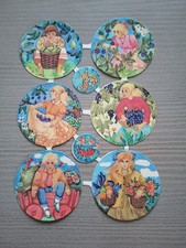 DDR Ostalgie Glanzbilder Oblaten Scraps Bogen "Herbst (Ernte)" Motiv RB55982