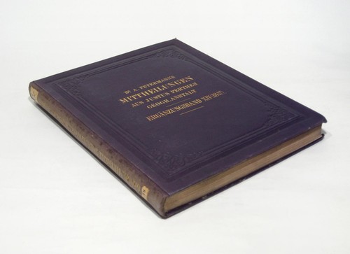Petermann mittheilungen - petermann’s,