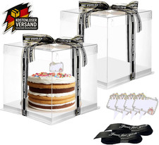 Tortenbox transparent Cake Box
