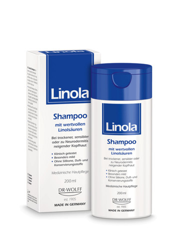 Linola shampoo mit wertvollen - shampoo,
