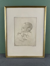 Emil Orlik "Babybildnis, Peter