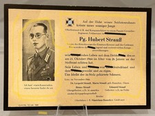 Sterbebild KIA Oberleutnant