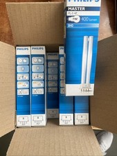 Philips Master 7W 840 Kaltweiß Kompaktleuchtstofflampe PL-S PLS 4P  2G7 10Stück
