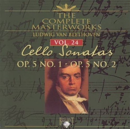 Beethoven cello sonatas op 5 - cello, op.5