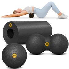 Faszienrolle Massageball-3er