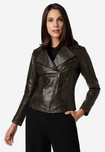 Damen lederjacke nora - lederjacke, "nora"
