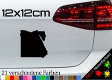 Ägypten Umriss Aufkleber