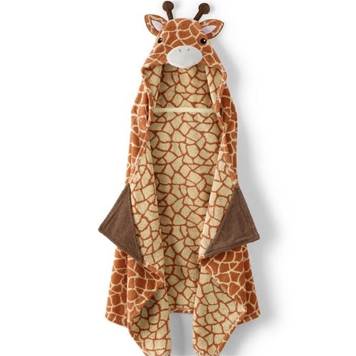 Giraffe figur handtuch poncho - handtuch,