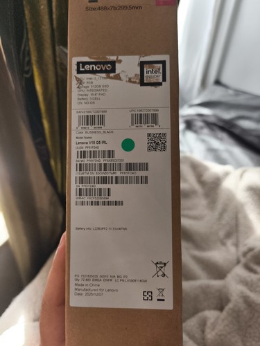 Lenovo v15 irl intel - v15, g5