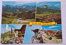 AK Gruß vom Nebelhorn Oberstdorf Stempel