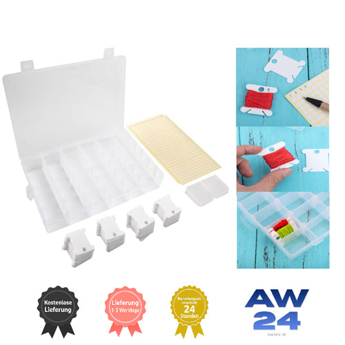 Stickgarn aufbewahrungsbox - aufbewahrungsbox, 36