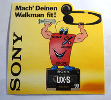 Werbe-Aufkleber Sony Mach