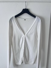 weiße strickjacke cardigan gr