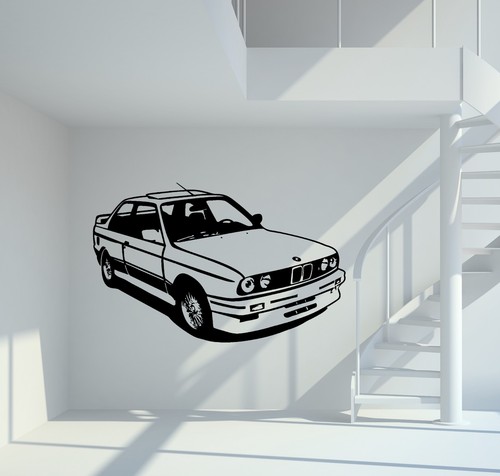 Wandtattoo bmw e30 - bmw,