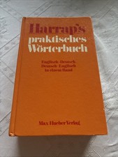 📚Harrap’s Praktisches Wörterbuch Deutsch-Englisch von Max Huber Verlag 1983 Gut