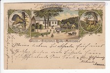 Böhmen litho gruss vom - gruss,