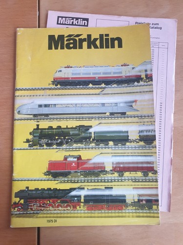 Märklin katalog 1975 - 1975, mit