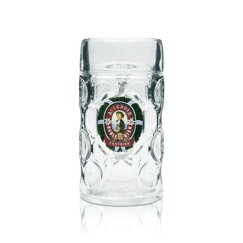 Allgäuer büble bierglas - allgäuer,