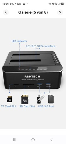 Rshtech usb aluminium - usb,