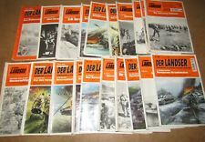 20 Der Landser, Kleinband orange, Kriegserlebnisse 2. WK, ältere Klassiker bk383