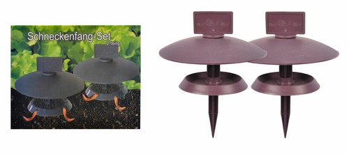 Schneckenfallen 2er set - schneckenfallen, 2er-set