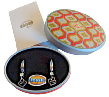 Fossil Ohrringe Kreole Creole