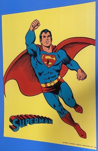 Superman poster von 1974 - superman,