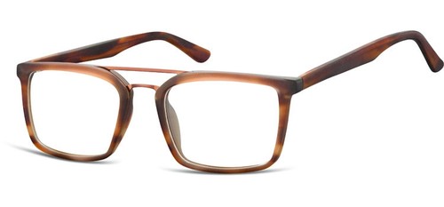 Käftige kunststoff brille - kunststoff, +