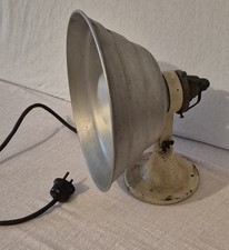 Vintage Industrie Tischlampe original