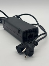 Original Microsoft XBOX 360 Netzteil schwarz mit Netzstecker