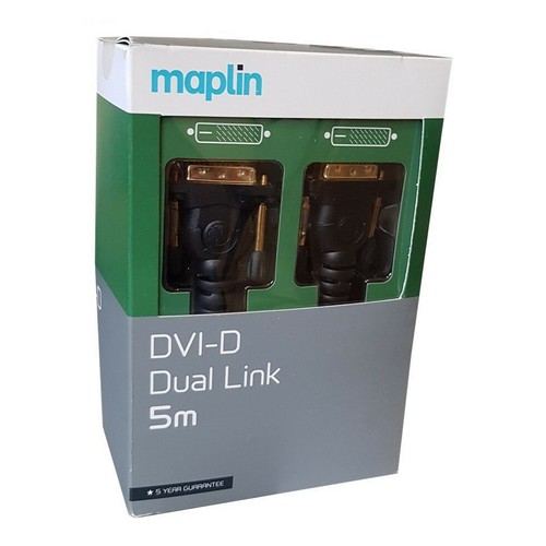 Maplin dvi dual link - dvi-d,