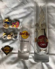 HARD ROCK CAFE SCHUSSGLAS UND
