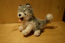 Stofftier Plüschtier Hund Husky sitzend Alpi 16cm