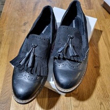 Graceland Loafer Halbschuhe College Schuhe Gr. 42 schwarz 