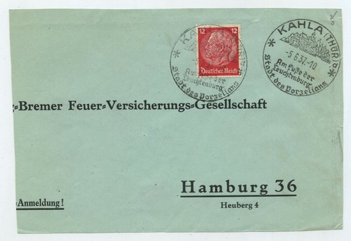 70458 sonderstempel kahla - 70458,