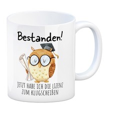 Bestandene Prüfung Eule