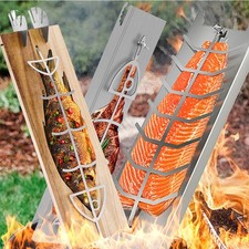 Flammlachsbrett Räucherbrett