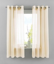 2er Set Ösengardinen