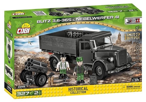 Cobi set 2258 - set, 3,6-36s