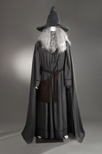 The Lord of the Rings Gandalf Cosplay Kostüm Bart Perücke Der Herr der Ringe