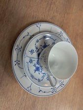 Friesisch Blau, August Warnecke Tee + Kaffee Gedecke