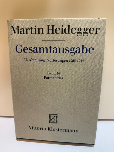 Martin heidegger gesamtausgabe - martin,