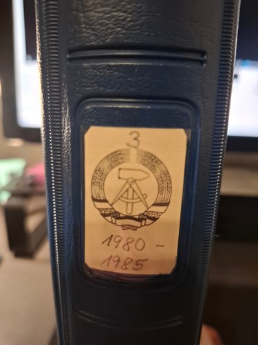 Briefmarkenalbum lindner ddr - briefmarkenalbum,