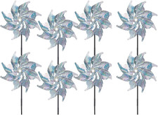 8 Stück Windrad Vogelabwehr