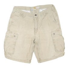 Carhartt Herren Shorts Beige Cargo Relaxed Fit L W36 Workwear Baumwollmischung