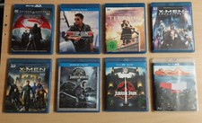 Blu-ray 3D Sammlung, Titanic, Top Gun, Jurassic Park, Jurassic World, 8 Stück 