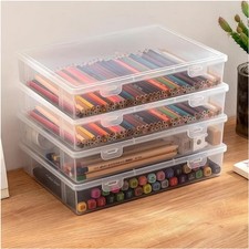 Plastikbox Set 4 stapelbar, 