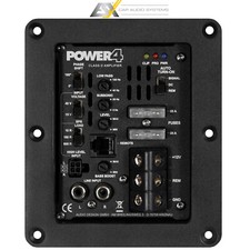 ESX Power4 1-Kanal 460 W 4 Ohm Einbau-Verstärker Endstufe für Subwoofer-Gehäuse